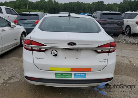 2017 Ford Fusion Se Hybrid z USA, uszkodzony, nr VIN 3FA6P0LU9HR409667